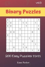 Binary Puzzles - 200 Easy Puzzles 11x11 vol.5