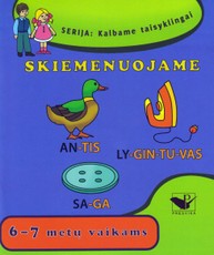 Skiemenuojame. 6 - 7 metų vaikams