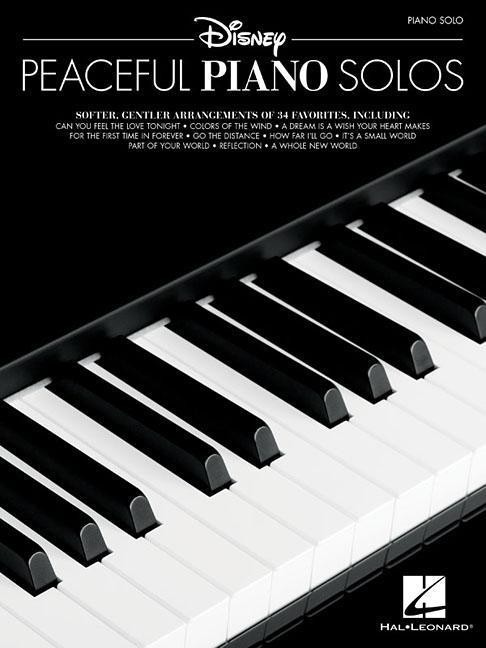 Disney Peaceful Piano Solos Knygos Lt