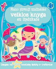 Mano pirmoji undinėlės veiklos knyga su lipdukais