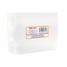 Kartoninės kortelės 70x90 baltos MK-100