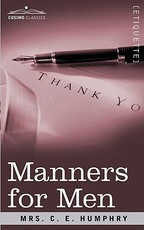 Manners for Men