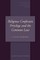 Religious Confession Privilege and the Common Law