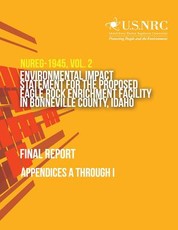 Environmental Impact Statement for the Proposed Eagle Rock Enrichment Facility in Bonneville County, Idaho- Final Report