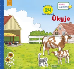 Ūkyje. Knygelė su magnetukais Ūkyje. Knygelė su magnetukais