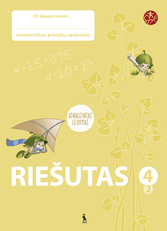 Riešutas. Pratybų sąsiuvinis 4 klasei, 2 dalis (atnaujinta). Serija ŠOK