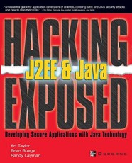 Hacking Exposed J2ee & Java