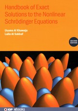 Handbook of Exact Solutions to the Nonlinear SchrÃÂ¶dinger Equations (Second Edition)