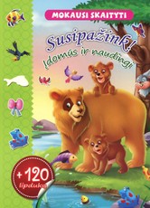 Mokausi skaityti. Įdomūs ir naudingi + 120 lipdukų