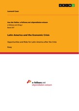 Latin America and the Economic Crisis