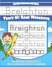 Breighton Letter Tracing for Kids Trace my Name Workbook
