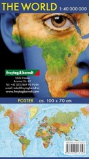 The World international Poster 1 : 40.000.000. Plano in Rolle