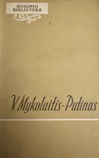 V. Mykolaitis-Putinas (Mokinio biblioteka)