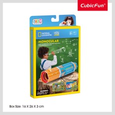 CUBIC FUN National Geographic 3D dėlionė „Monoklis"