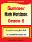Summer Math Workbook Grade 6