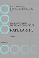 Handbook on the Physics and Chemistry of Rare Earths
