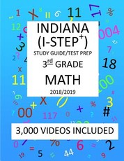 3rd Grade INDIANA I-STEP+, 2019 MATH, Test Prep