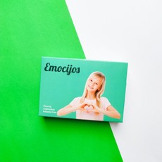 Emocijos. Lavinamųjų kortelių rinkinys (realios nuotraukos)