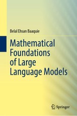 The Mathematical Foundations of Large Language Models