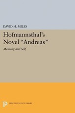 Hofmannsthal's Novel &quote;Andreas&quote;