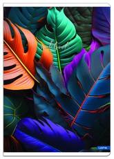 Sąsiuvinis(platus) A5 60lap 80g linija BOTANICAL