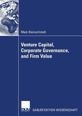 Venture Capital, Corporate Governance, and Firm Value
