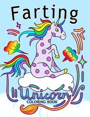 Farting Unicorn Coloring books