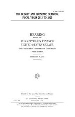 The budget and economic outlook