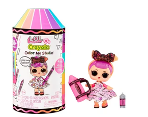 L.O.L. Surprise Crayola kūrybinis rinkinys su lėle