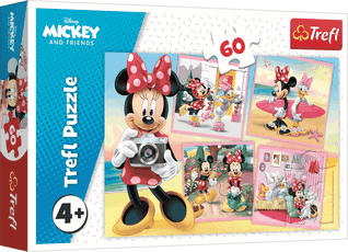 TREFL DISNEY Dėlionė „Pelytė Minė“ 60 det.