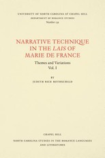 Narrative Technique in the Lais of Marie de France