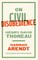 On Civil Disobedience
