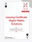 Leaving Certificate Higher Maths Solutions