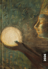 2026 m. A5 darbo kalendorius BIČIULYSTĖ (pagal M. K. Čiurlionį) (knyga su defektais)