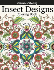 Insect Designs Coloring Book