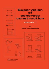 Supervision of Concrete Construction 1