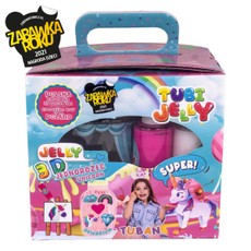 Tubi Jelly rinkinys, 6 spalvų, mažas akvariumas