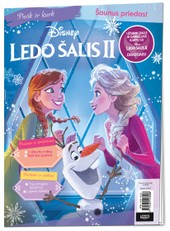Ledo šalis 2. Piešk ir kurk. Žurnalas. 2022/1