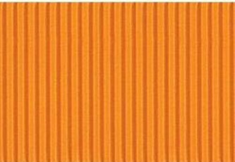 Gofruotas kartonas 50x70cm Folia oranžinis