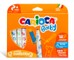 Flomasteriai SuperBaby CARIOCA 12 sp.