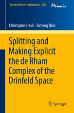 Splitting and Making Explicit the de Rham Complex of the Drinfeld Space