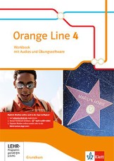 Orange Line 4. Workbook mit Audios und Übungssoftware. Grundkurs. Klasse 8. Ausgabe 2014