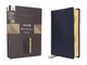 Nasb, Wide Margin Bible, Genuine Leather, Calfskin, Navy, Red Letter, 1995 Text, Comfort Print