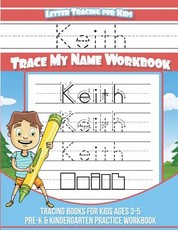 Keith Letter Tracing for Kids Trace my Name Workbook