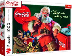 TREFL Dėlionė „Coca-Cola: Gifts from Santa Claus“, 1000 det.