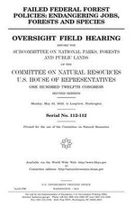 Failed federal forest policies