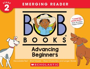 Bob Books - Advancing Beginners Hardcover Bind-Up Phonics, Ages 4 and Up, Kindergarten (Stage 2: Emerging Reader)