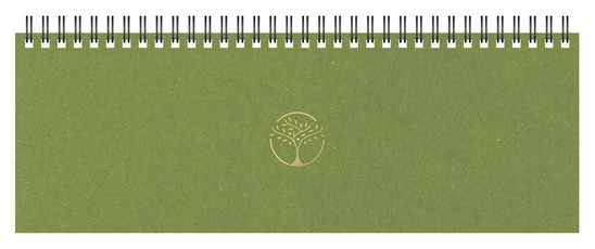 Kalendorius stalinis MEMO ECO šv žalia