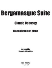 Bergamasque Suite - horn and piano