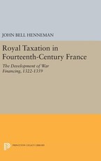 Royal Taxation in Fourteenth-Century France